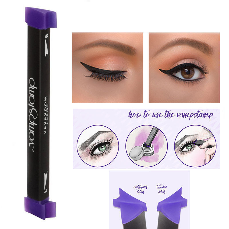 3PCS / Set Eyeliner Stamp Waterproof Long Lasting Makeup Cat Eye Stamp