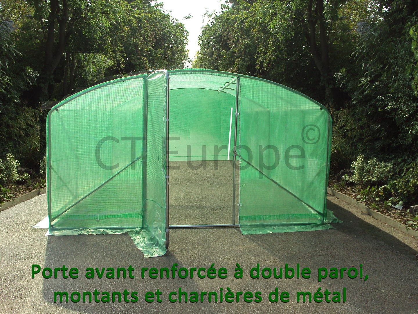 Serre tunnel, serre de jardin, serre de culture, serre maraîchère ...