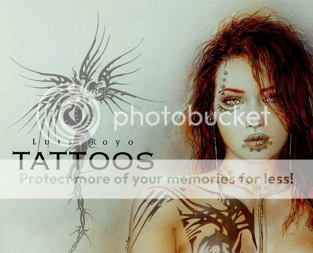 luis royo tattoos