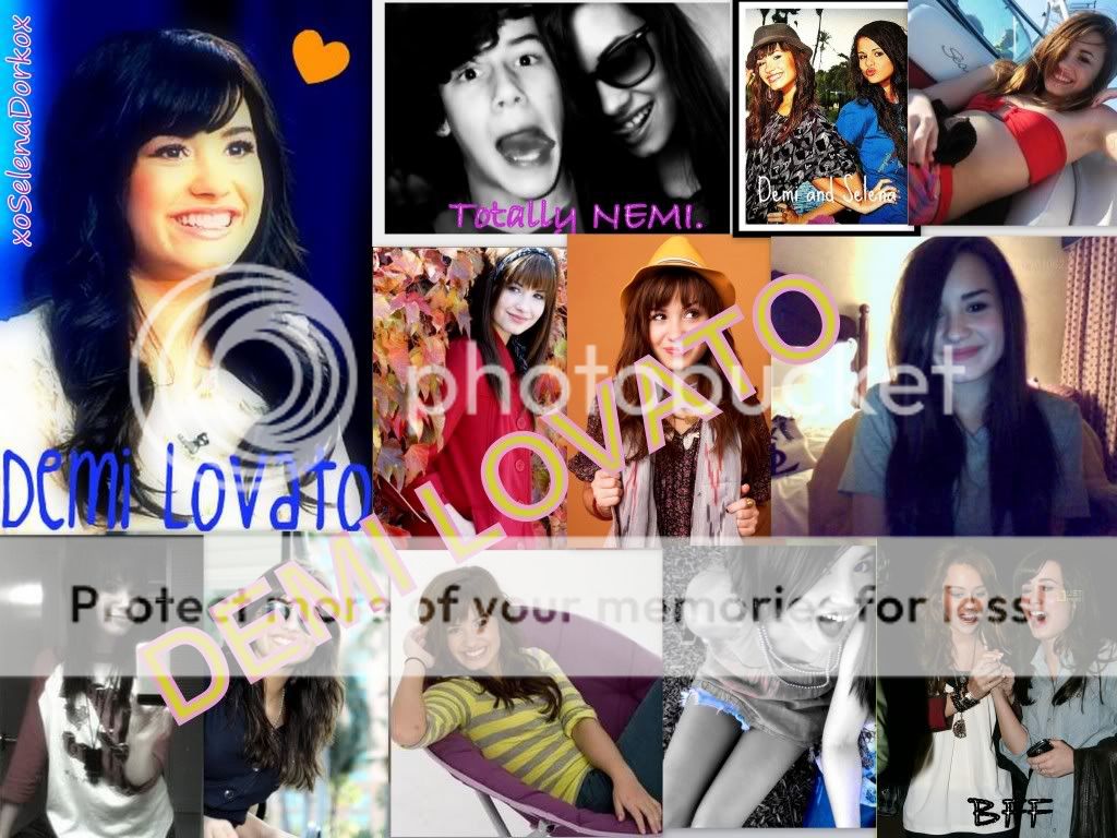 demi lovato collage