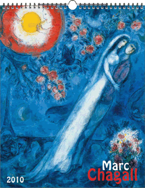 Chagall 2010 calendar